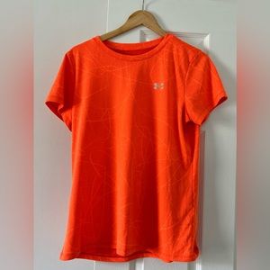 Under Armour Orange Short Sleeve Tee